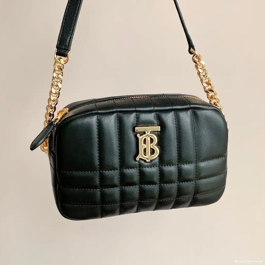Official First Bag Ru Lola BURBERRY Bag MINI Camera 0523